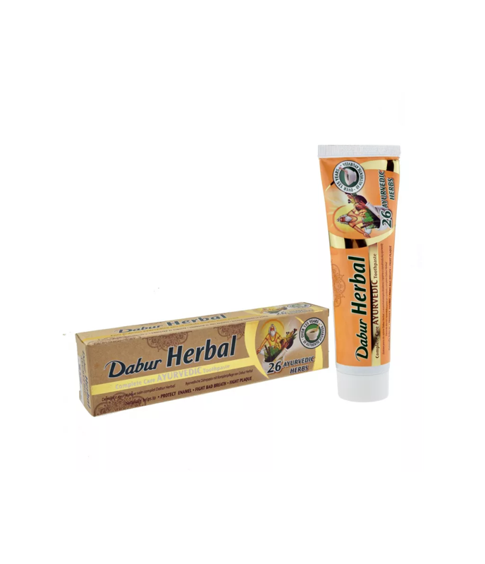 Buy Dabur Herbal Ayurvedic Toothpaste – Natural & Fluoride-Free | WorldFoodHub