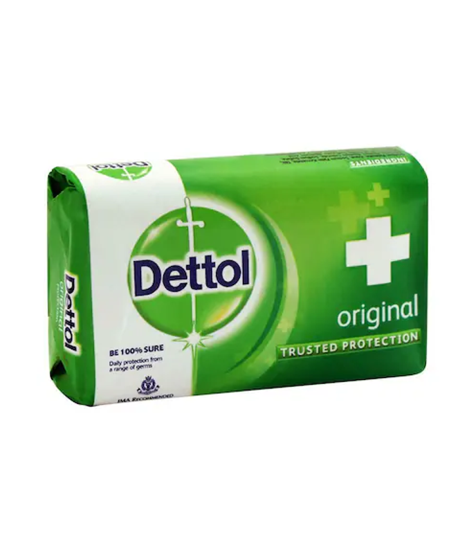 Buy Dettol Original Antibacterial Soap 75g online at WorldFoodHub – Trusted Germ Protection.