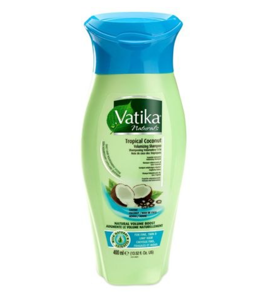 Vatika Tropical Coconut Volume Shampoo for Natural Hair Care and Volume