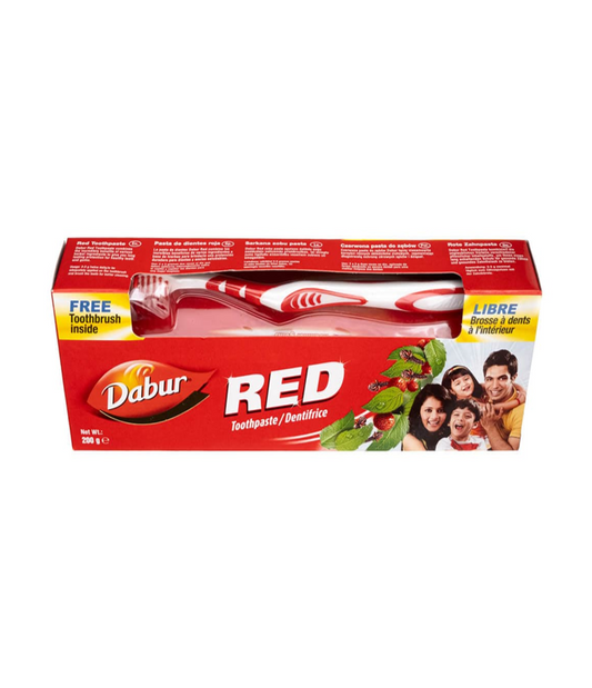 Dabur RED Ayurvedic Toothpaste – Natural Herbal Oral Care | WorldFoodHub