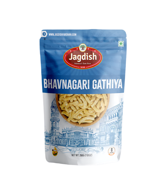 Jagdish Bhavnagari Gathiya 250g - Authentic Indian Snack at WorldFoodHub