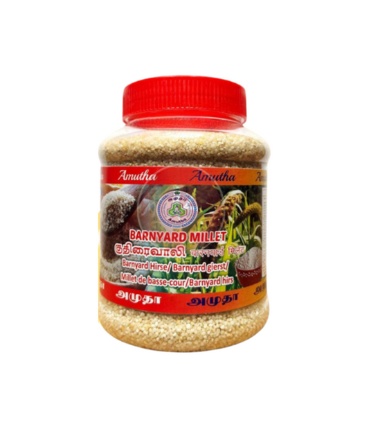 Buy Amutha Barnyard Millet (Sanwa) 500g online at Worldfoodhub | Healthy & Gluten-Free Superfood