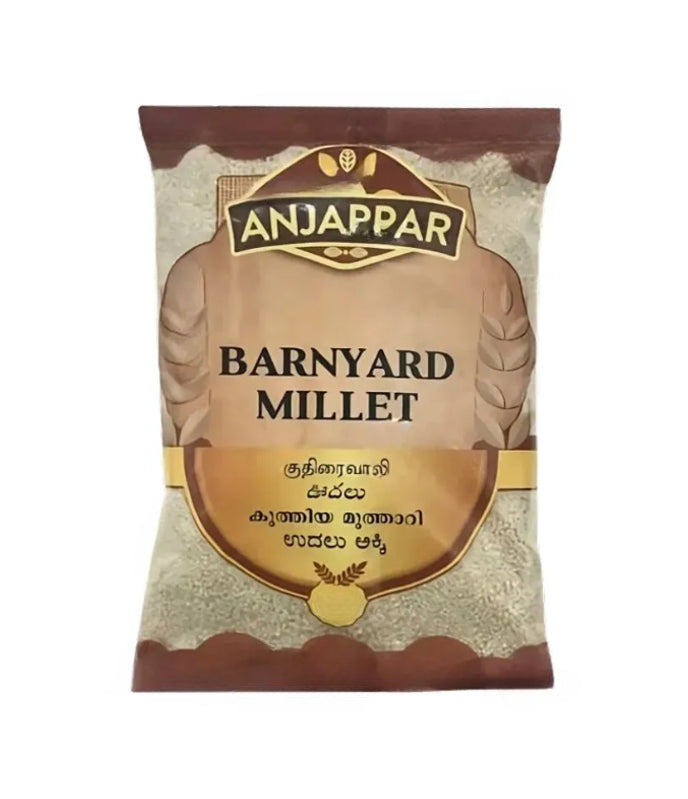 Buy Anjappar Barnyard Millet 500g online at Worldfoodhub | Healthy & Nutritious Millets