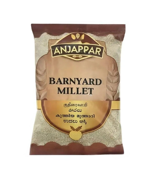 Buy Anjappar Barnyard Millet 500g online at Worldfoodhub | Healthy & Nutritious Millets