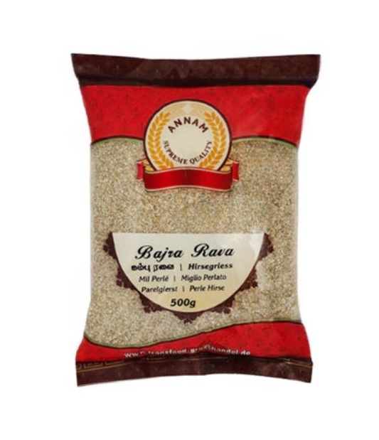 Buy Annam Bajra Rava online at Worldfoodhub | Premium Quality Pearl Millet Semolina