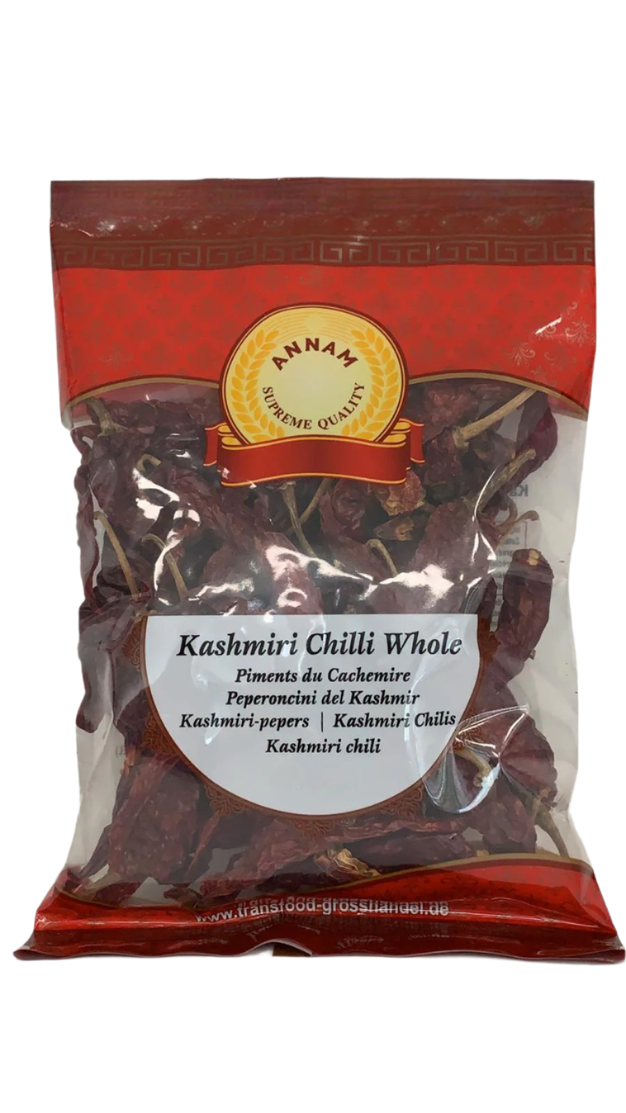 Annam Dried Kashmiri Chilli Whole – Vibrant Red Indian Chili at Worldfoodhub