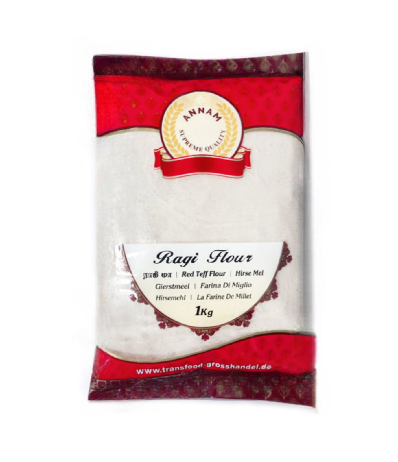 Buy Annam Ragi Flour online at Worldfoodhub | Premium Quality Finger Millet Flour for Healthy Cooking