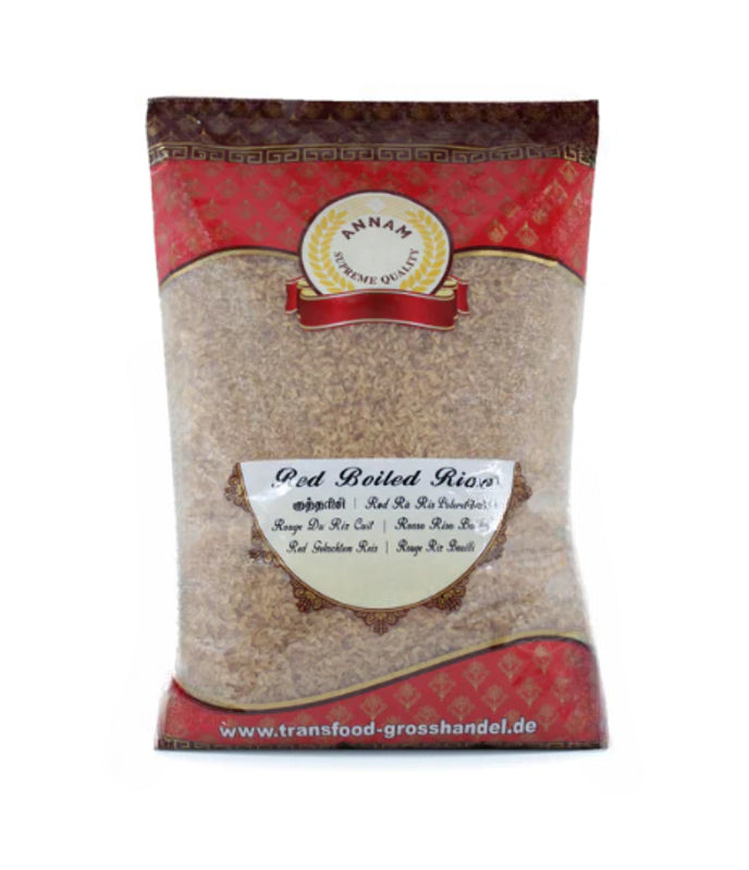 Buy Annam Red Parboiled Rice online at Worldfoodhub | Premium Quality South Indian Rice for Healthy Meals