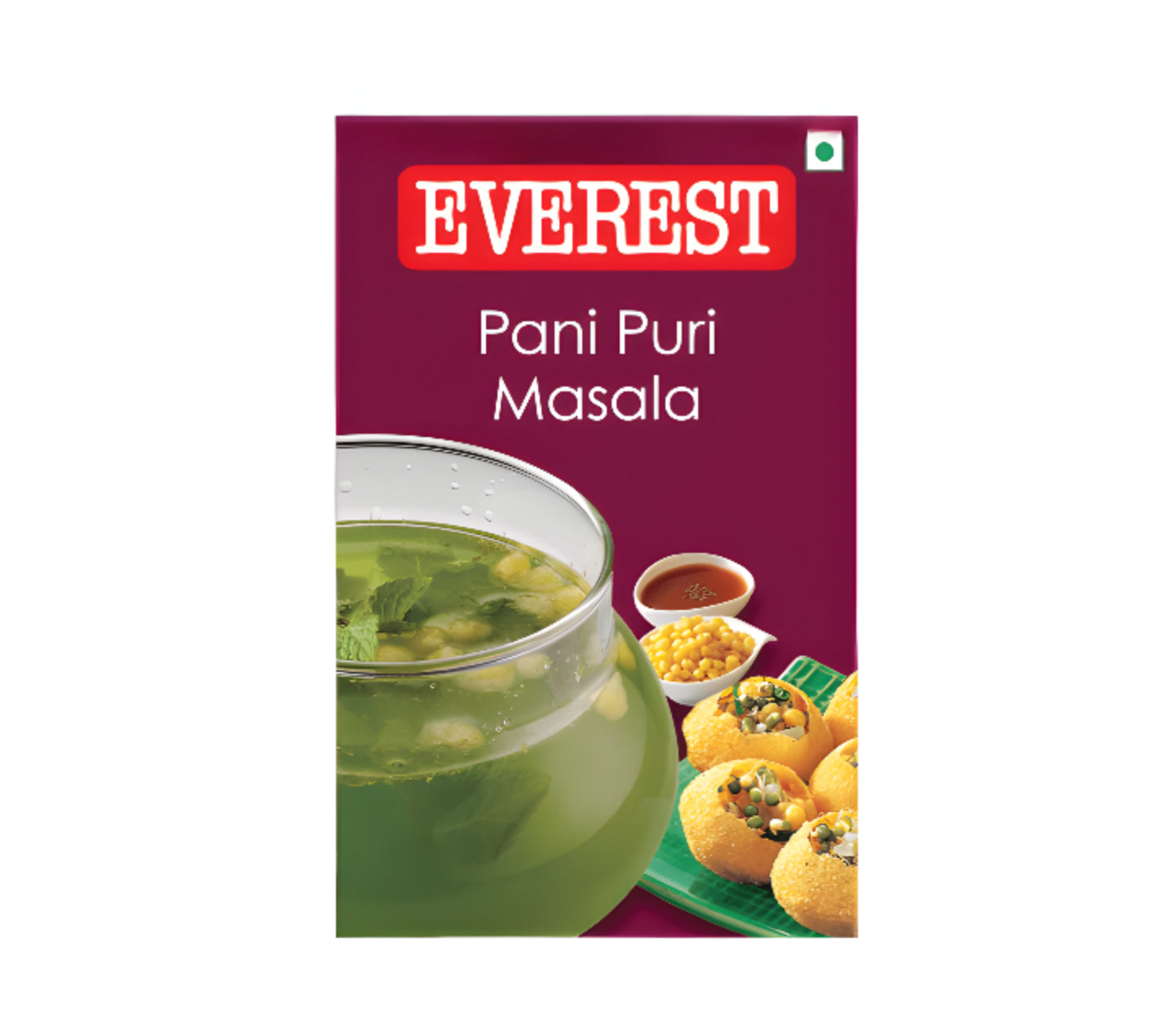 Everest Pani Puri Masala 100g – Authentic Indian spice mix for making Pani Puri and chaats, available at Worldfoodhub