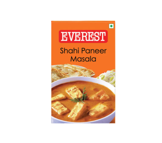 Everest Shahi Paneer Masala 100g pack, premium spice mix for making rich and aromatic Shahi Paneer, available at Worldfoodhub