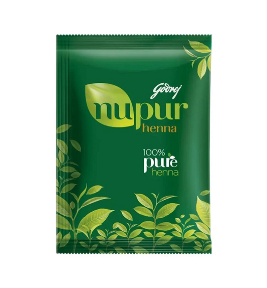Buy Godrej Nupur Henna Mehandi – 100% Natural Hair Color & Conditioner – Worldfoodhub