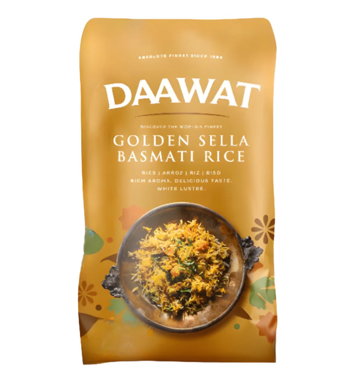 Golden Sella Basmati Rice 5Kg by Daawat – Premium Parboiled Rice at Worldfoodhub