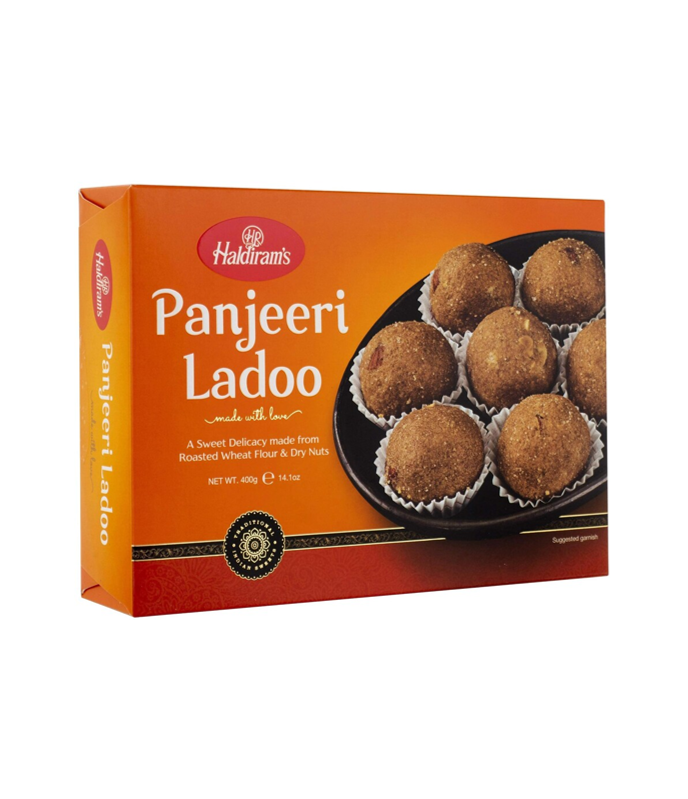 Haldiram Panjeeri Ladoo 400g – Traditional Indian Sweet | Worldfoodhub