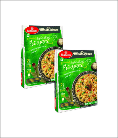 Haldiram RTE Hyderabadi Biryani - Pack of 2 x 300g