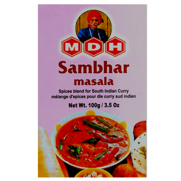 MDH Sambhar Masala available at Worldfoodhub – Authentic South Indian spice blend for sambhar and more