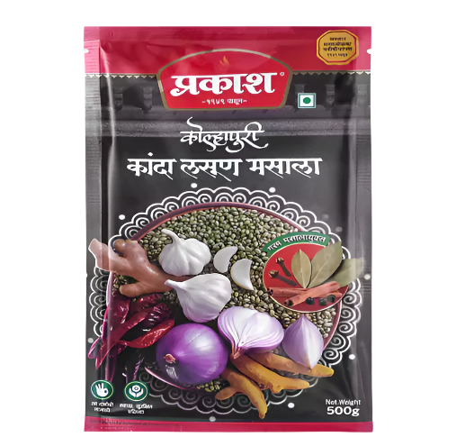 Prakash Onion Garlic Masala available at Worldfoodhub – Premium Indian spice blend for authentic cooking