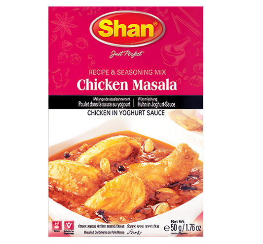 Shan Chicken Masala 50g – Authentic Spice Blend for Chicken Dishes Available on Worldfoodhub