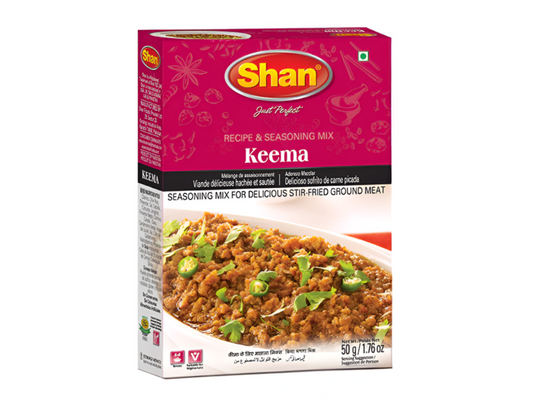 Shan Keema Masala spice blend for traditional minced meat dishes, available at WorldFoodHub