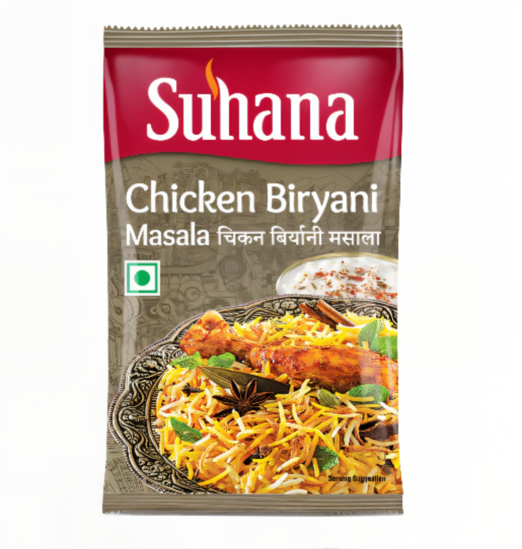 Suhana Chicken Biryani Masala 100g – Worldfoodhub