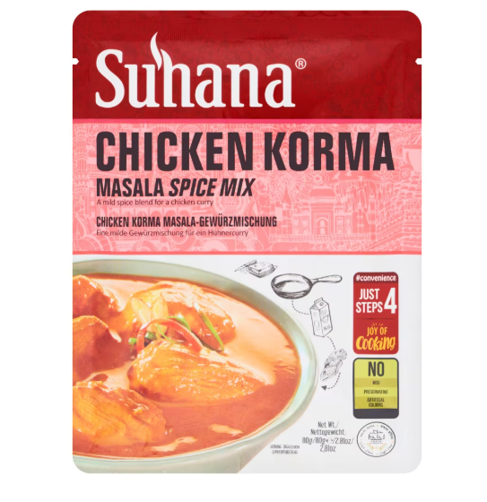 Suhana Chicken Korma Mix available at Worldfoodhub