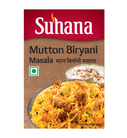 Suhana Mutton Biryani Masala – Authentic Indian Spice Mix for Flavorful Biryani