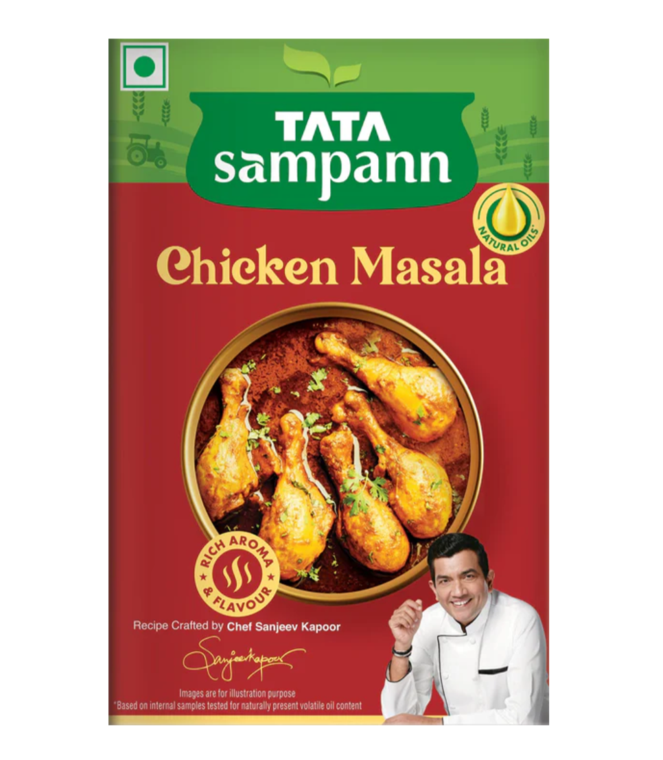 Tata Sampann Chicken Masala 100g available at WorldFoodHub for authentic Indian cuisine