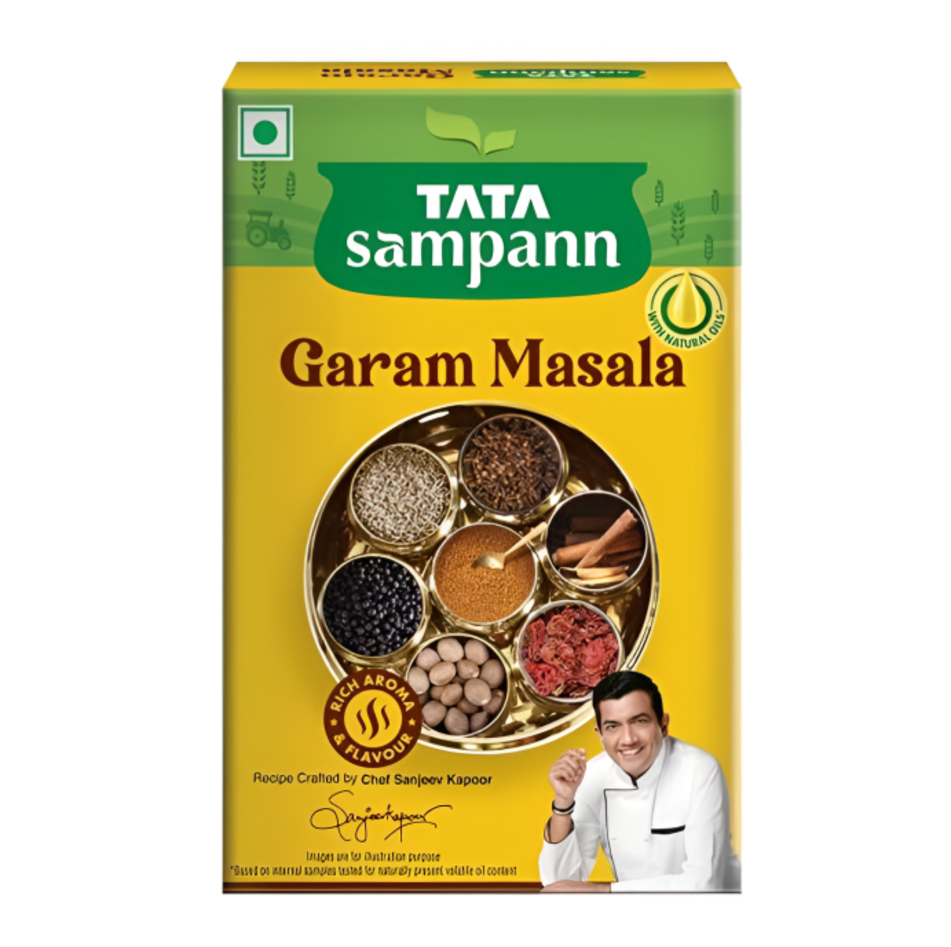 Tata Sampann Garam Masala available at WorldFoodHub for authentic Indian cooking