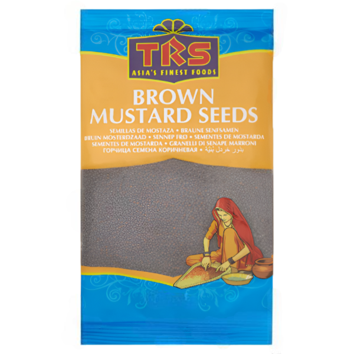 TRS Brown Mustard Seeds 100g – Authentic Indian Flavor for Traditional Cooking