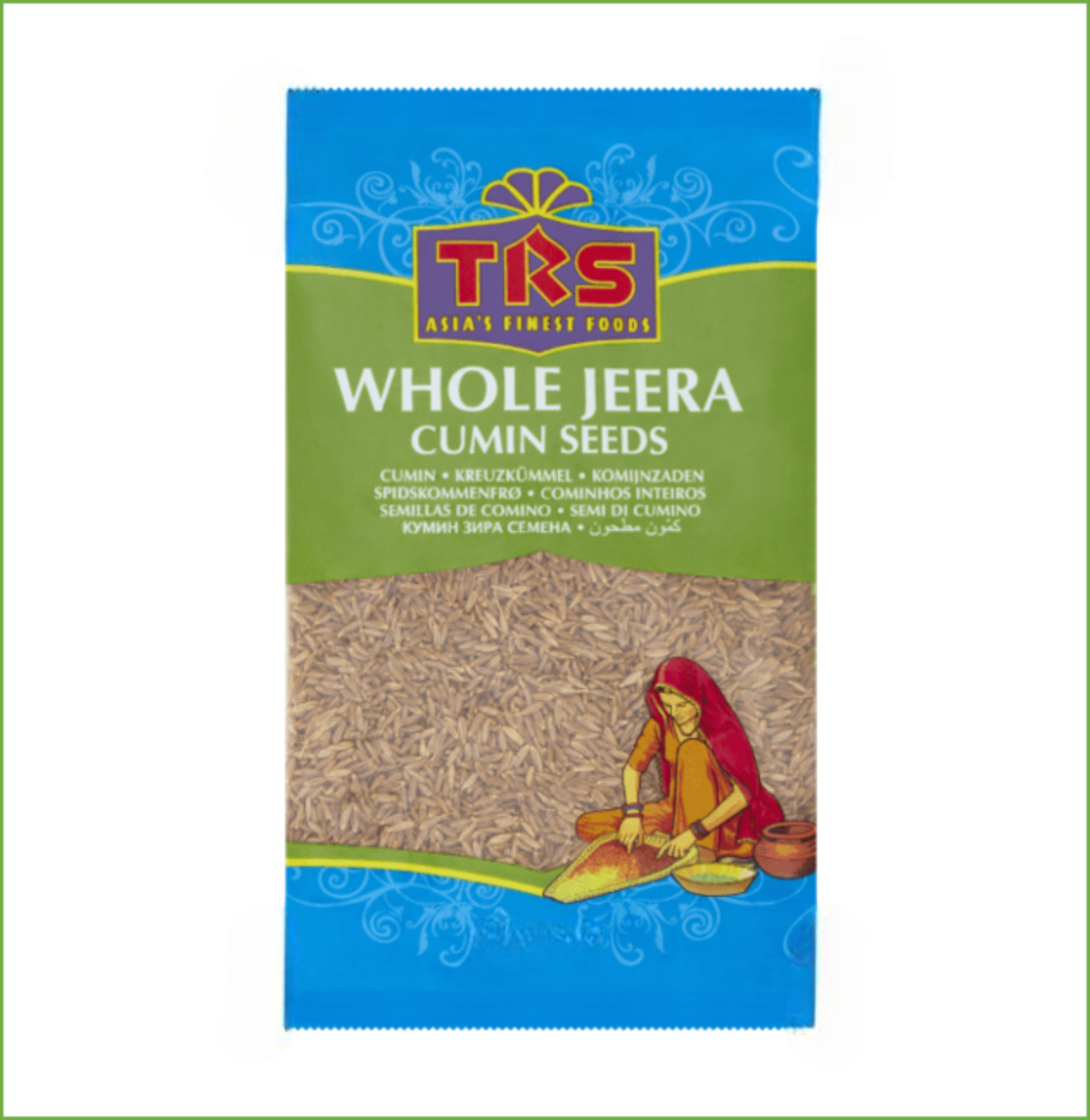 TRS Jeera Cumin Whole 100g – Premium Whole Cumin Seeds for Authentic Global Cooking – WorldFoodHub