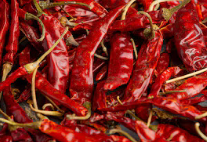 TRS Kashmiri Chilli Whole available at WorldFoodHub – Vibrant red color, mild heat, perfect for curries, sauces, and authentic Indian dishes