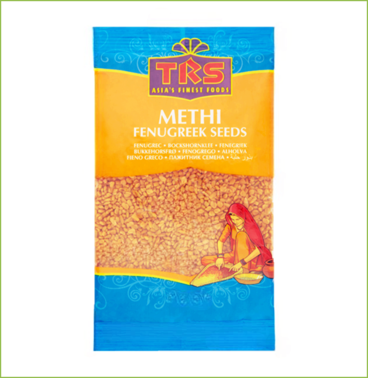 TRS Methi Seeds (Fenugreek) - Authentic Indian Cooking Ingredient Available on WorldFoodHub