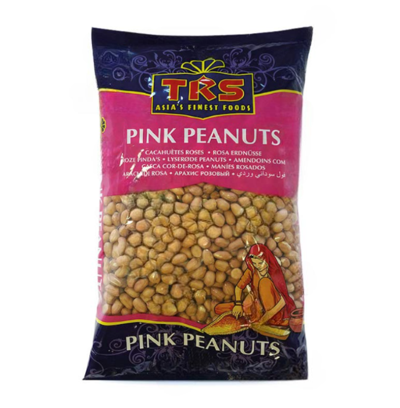 TRS Pink Peanuts - Natural Groundnuts for Cooking & Snacking - WorldFoodHub