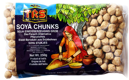 TRS Soya Chunks 1kg High-Protein Vegan Meat Alternative at Worldfoodhub