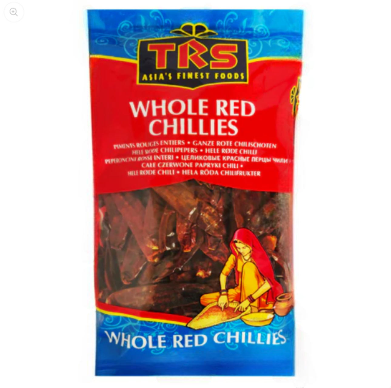 TRS Whole Red Chilli Long (Birdseye) 500g Pack – Extra Hot Dried Chillies at World Food Hub