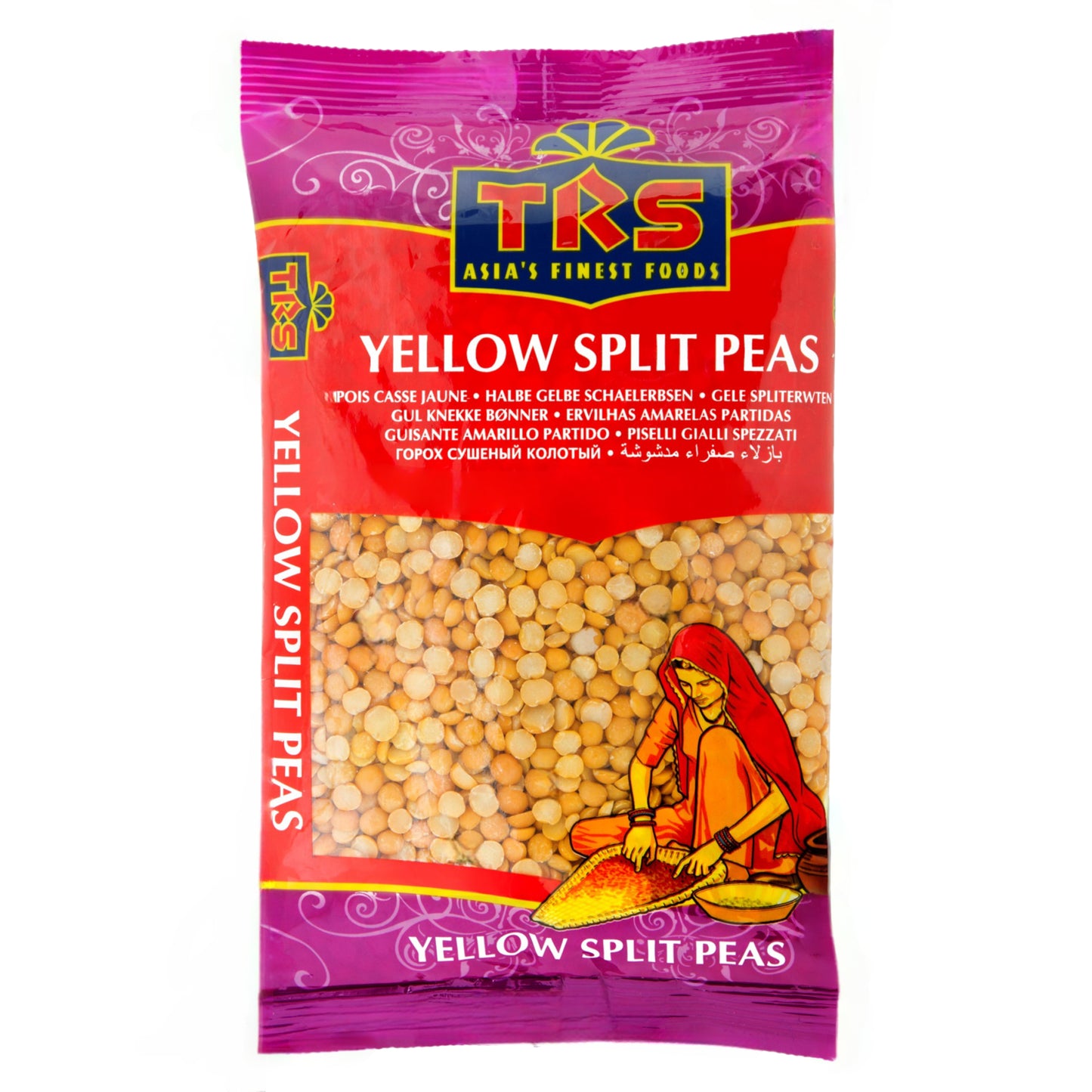 TRS Yellow Split Peas – High-quality, versatile, and nutritious ingredient available at Worldfoodhub