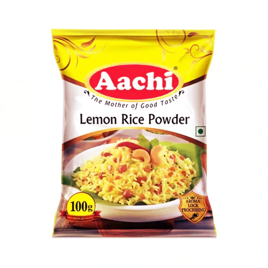 Aachi Lemon Rice Powder 200g available at Worldfoodhub - Authentic South Indian Flavor