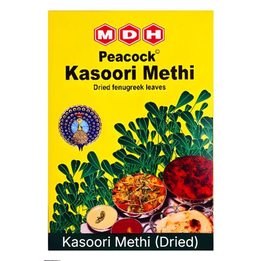 MDH Kasoori Methi 100g - Premium Dried Fenugreek Leaves for Authentic Indian Cooking | Worldfoodhub